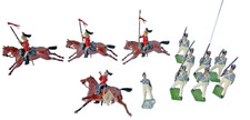 Vintage Britains Ltd Proprietors Lead Toy Soldiers  Horses England Lot 12 READ