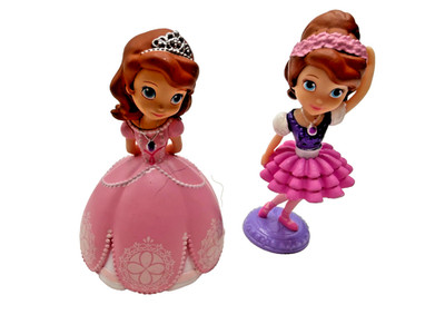 Disney Frozen Sofia Princess Girl Figures Cake Toppers