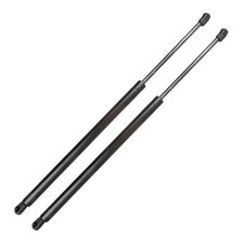  2pcs Liftgate Hatch Lift Supports Gas Charged Struts Smooth Black Steel 