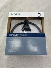 MOEN Banbury Towel Ring in Matte Black Y2686BL