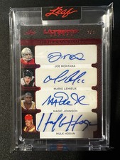 2024 Leaf Ultimate Sports Sportsman Montana/ Lemieux/Magic/Hulk Hogan Auto 2/3