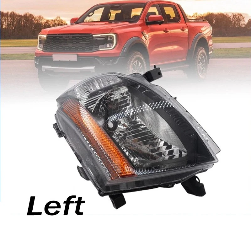 LH Passenger Head Light Lamp Chrome For Ford Ranger PX Series 1 09/2011~15 Left - image 3 of 4