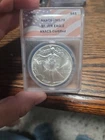 1986 American Silver Eagle Us Coin Anacs Ms70 First Year Issue #2