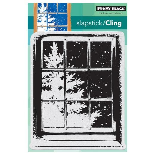 Penny Black Cling Rubber Stamp - Frosty Day 40-483