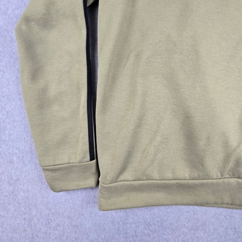 Adidas Sweatshirt Mens Size Large Green Logo Long Sleeve Crew Neck - Bild 4 von 19