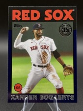 2021 Topps - 1986 Topps Baseball 35th Anniversary Xander Bogaerts #86B-28 Blue