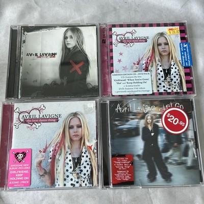Avril Lavigne CDs 00s Pop Rock Music Albums Australian Limited Edition DVD x4