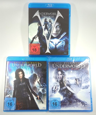 Underworld 1+2+3+4+5 (Blu-ray) Gebr. - Alle Teile, Kate Beckinsale