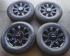 2011-2026 GMC Sierra 2500HD 3500HD AT4 OEM 20" Gloss Black Wheels Rims & Tires S