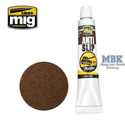 Ammo of MIG AMIG2035 Anti-Slip Paste - Brown Color for 1/35th