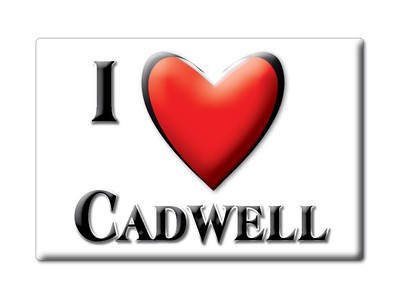 Cadwell, Laurens County, Georgia - Fridge Magnet I Love Souvenir Usa Gift Idea