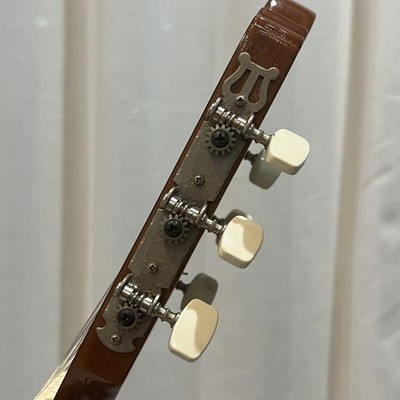 Classical Acoustic Guitar Zen-On Abe-520 70's Natural Solid Top