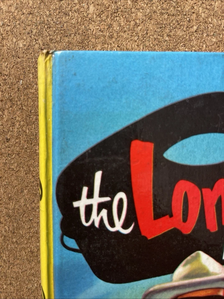 Lone Ranger Annual UK 1954 VGC Unclipped, No pen, US colour reprints throughout - Image 2 of 4