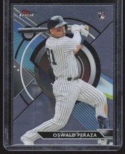 2023 Finest Oswald Peraza Rookie New York Yankees #13