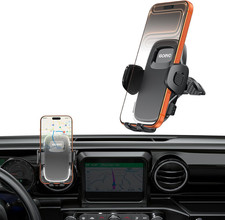 Car Phone Holder for Jeep Wrangler JL 2018  2023  Gladiator JT 2020  2023, Upgrad