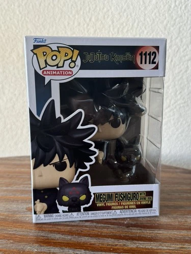 Funko Pop! Anime: Vinyl: Megumi Fushiguro With Devine Dog Jujutsu Kaisen #1112