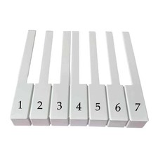 Piano Key Tops Replacement ,Easy Installation Key Lightweight Professional