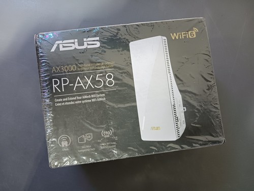 ASUS RP-AX58 WiFi 6 Range Extender, AX3000 Dual Band, AiMesh Compatible - Picture 2 of 3