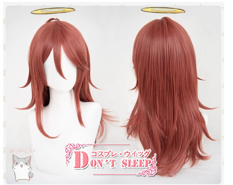【クリア】SEIZIS CosNoble Angel Devil Wig Anime Chainsaw Man Cosplay Wig D 並行輸入品