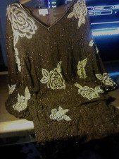 '1Judith Ann Plus ' WOMEN 100 PURE SILK GARMENT 2X 18-20 MADE IN INDIA