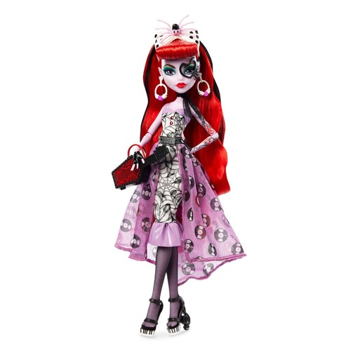 MONSTER HIGH Outta Fright Operetta MATTEL CREATIONS Fang Club Skullector HRP93 - Bild 8 von 9