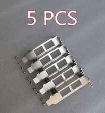 5PCS Low Profile Bracket for HP 656596-B21 530T 657128-001 332T Broadcom 57810s