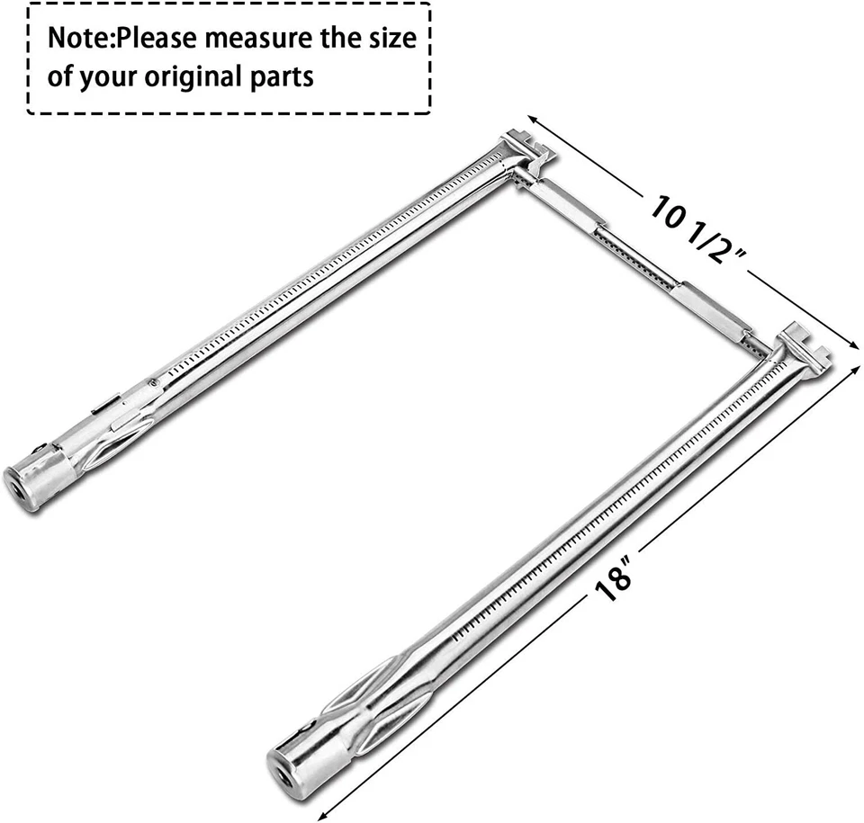 Queimador de grelha 69785 barras aromatizantes peças grelha 200 peças Weber Spirit I e II 200 - Imagem 4 de 4