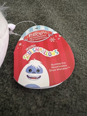 Squishmallows Bumble Abominable Snow Monster from Rudolph 5''
