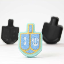 Dreidel Bath Bomb Mold, DIY original BathBombs Set 3D Printed Kit