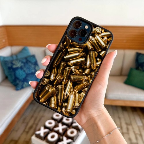 Anti scratch Cover 2nd Amendment Bullets For iPhone SE XS XR Max 5 6 7 8 Plus - Picture 7 of 25