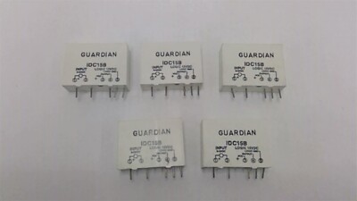 Guardian IDC15B Input Relay Module Lot Of 5