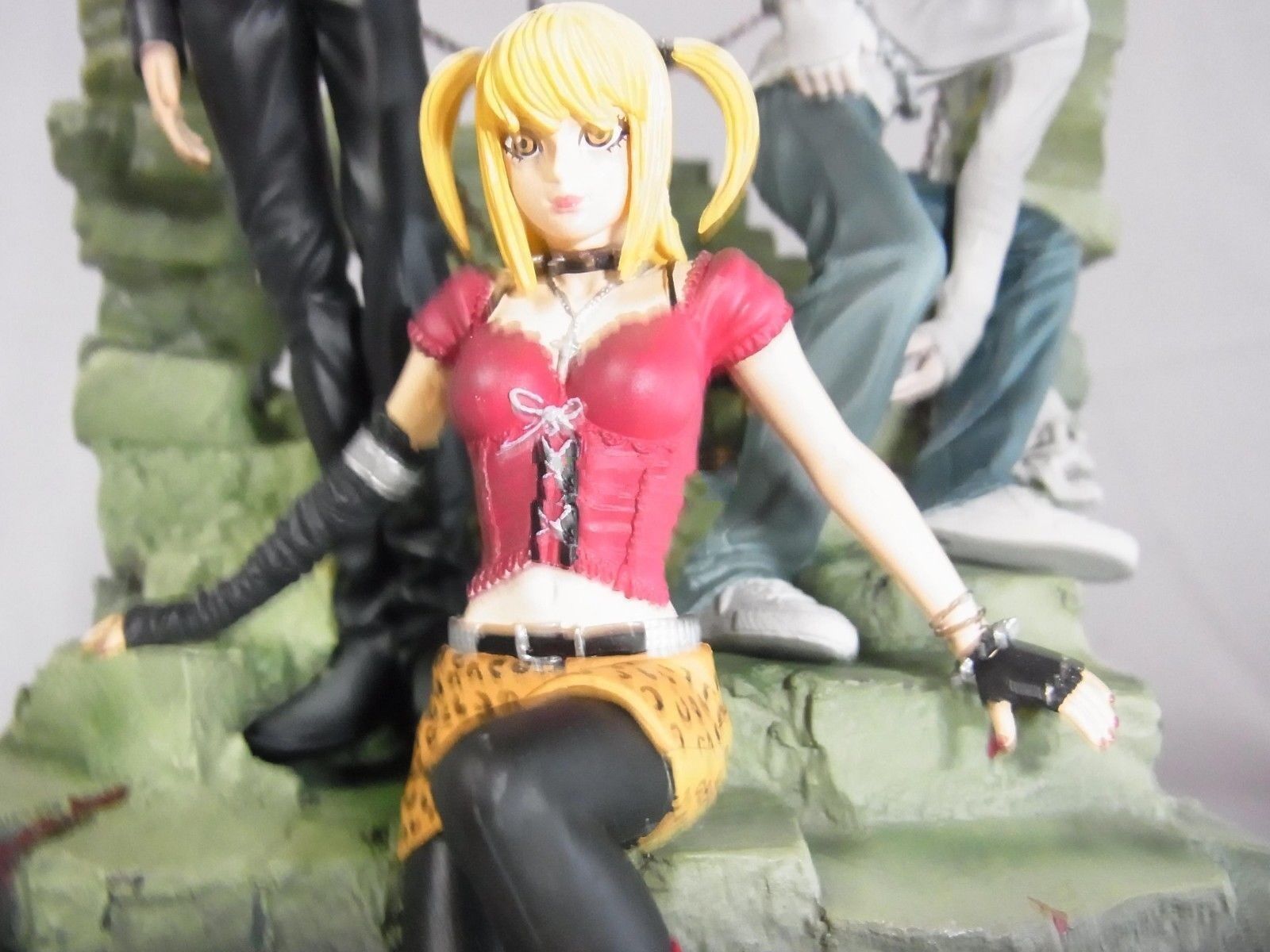 RARE! Death Note Light L Ryuzaki Misa Diorama Figure Shonen Jump