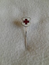 Alte Emaillierte Anstecknadel ROTES KREUZ