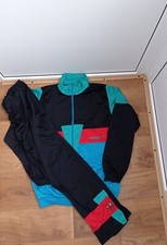 Vintage 80 s - 90 s Adidas Track Suit Made In Malaysia Size L blokecore
