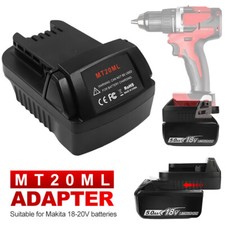 Battery Adapter For Makita Tools Convert to Milwaukee M18 18V Converter Tools UK