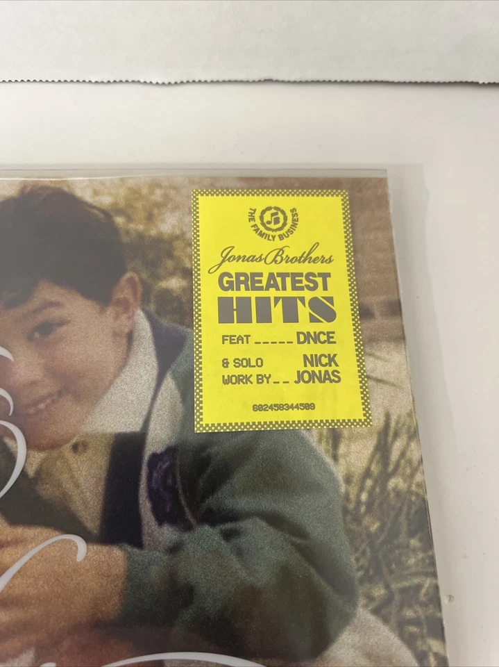 The Jonas Brothers Family Business RSD 2023 BF Greatest Hits on Clear Vinyl RARE - Image 2 of 4