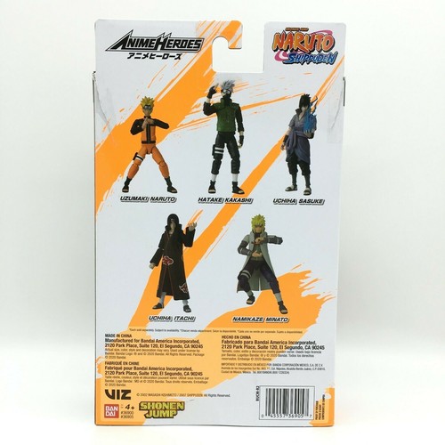 Naruto Shippuden Anime Heroes Series Namikaze Minato 6.5 inch Action Figure NWBD - Picture 9 of 12