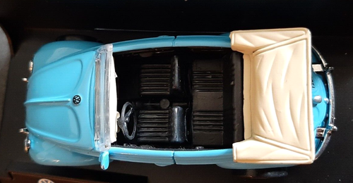 New Ray 1/43 Scale Diecast Volkswagen VW1200 1951 Baby Blue 1997 - Picture 3 of 15