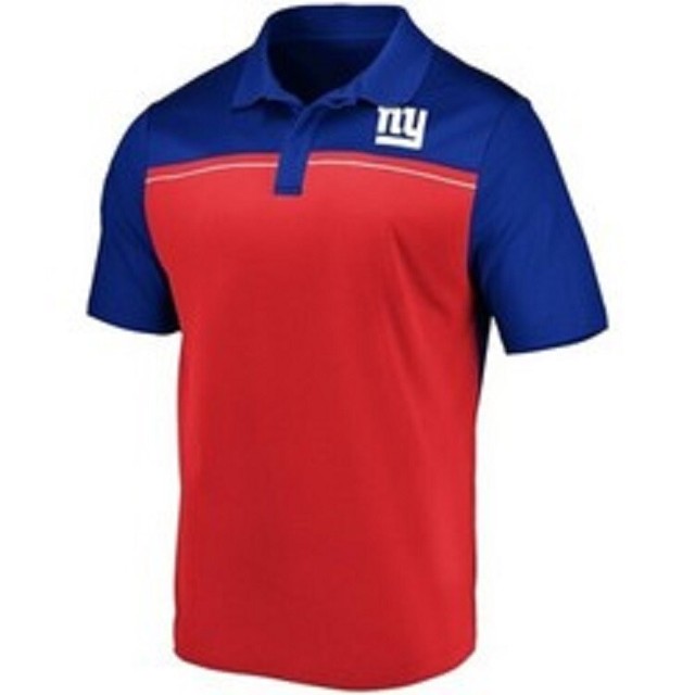 New York Giants Men's Size Small Team Logo Polo Golf Shirt, NFL Dri Fit