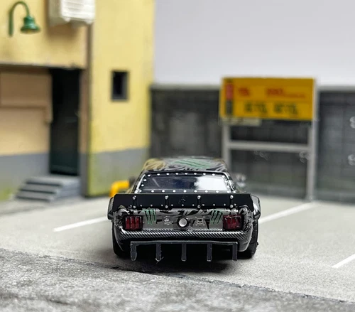 SW 1:64 1965 MUSTANG Hoonicorn RTR LA Sportmodell Diecast Metalllegierung Auto - Bild 4 von 8
