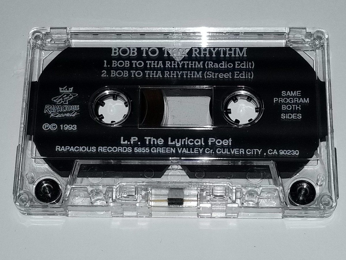 L.P. The lyrical Poet: Bob To Tha Rhytm: Cassette Single L.P. The lyrical Poet: Bob To Tha Rhytm: Cassette Single