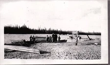 PHOTOGRAPH WW2 NAVY 8TH SPECIAL SEABEES SALMON FISHING BOATS KODIAK ALASKA PHOTO