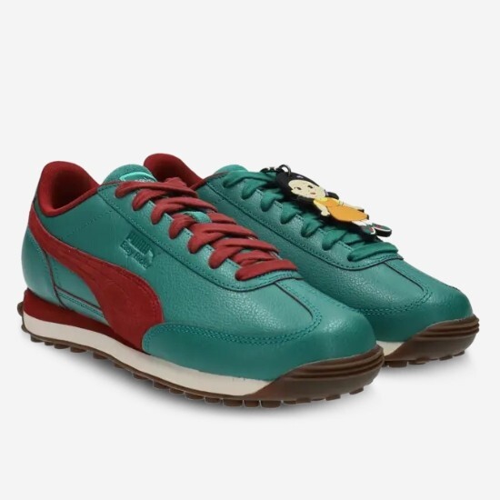 ★PUMA★ Puma X Squid Game Easy Rider 2 Green Red 39943101 Puma Easy Rider Squid Game 39943101 Mens Green Lifestyle