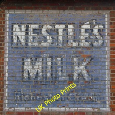 Photo 6x4 Ghost sign, North Walls, Winchester It reads:''NESTLE c2012