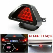 Lámpara de parada de luz de freno trasera de tercera tercera tercera tercera auto rojo estilo alta potencia 12 LED