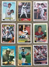 MLB YOU U PICK PLAYER LOT DIFFERENT SIZE LOTS 5 9 10 300 ALL BRANDS STARS HOF