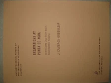 Excavations at Punta De Agua Santa Cruz River Arizona Greenleaf Indian Artifacts