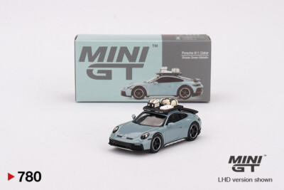 MINI GT Porsche 911 Dakar Shade Green Metallic # 780 ~ 1/64 | eBay