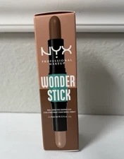 NYX Wonder Stick Dual-Ended Face Shaping Stick Highlight & Contour MEDIUM Sealed