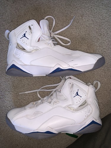 JORDAN TRUE FLIGHT White with Red and 